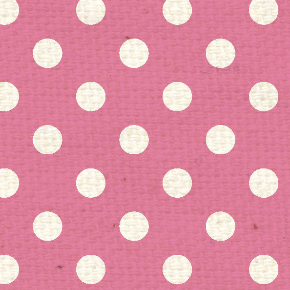 PCPD8 - Pink Cosmos Polka Dots 8 1/2 x 11 7-29