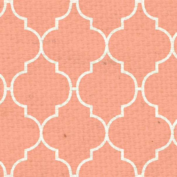 PNCQF8 Peaches 'n Cream Quatrefoil Paper 8 1/2 x 11