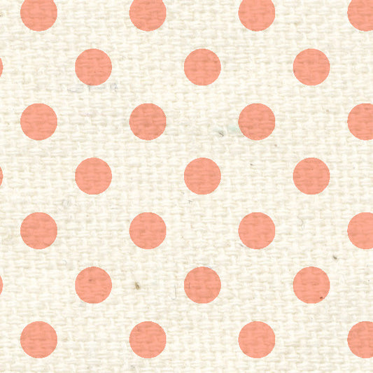 PNCRPD8  Peaches 'n Cream Reverse Polka Dots Paper  8 1/2 x 11