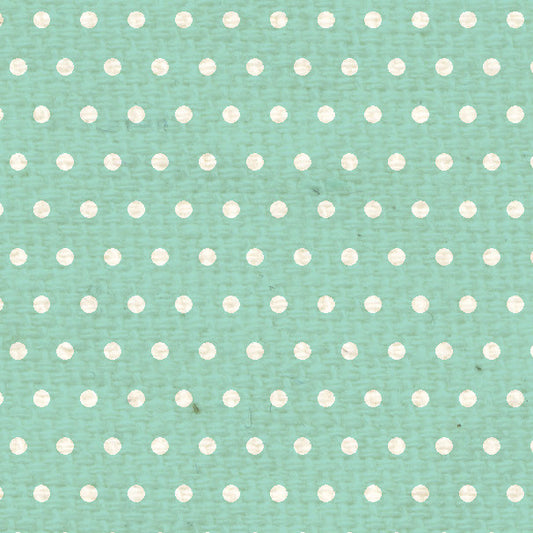 SFMD8  Sea Foam Mini Dots Paper  8 1/2 x 11