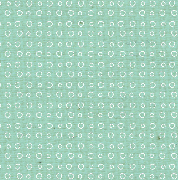 SFDD8 Sea Foam Doodle Dots Paper 8 1/2 x 11