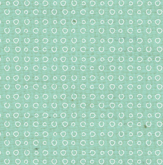 SFDD8  Sea Foam Doodle Dots Paper  8 1/2 x 11