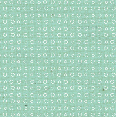 *SFDD8  Sea Foam Doodle Dots Paper  8 1/2 x 11