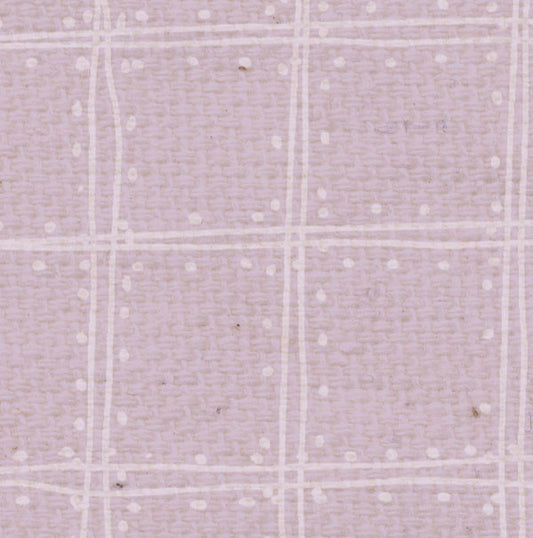 VLDP8  Vintage Lilac Doodle Plaid Paper  8 1/2