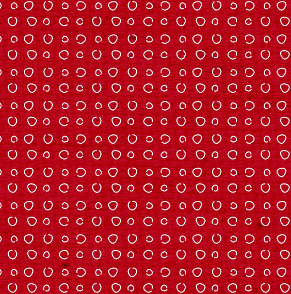 RWDD8 Red Wagon Doodle Dots Paper 8 1/2