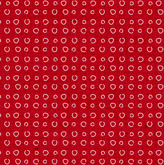 RWDD8  Red Wagon Doodle Dots Paper  8 1/2