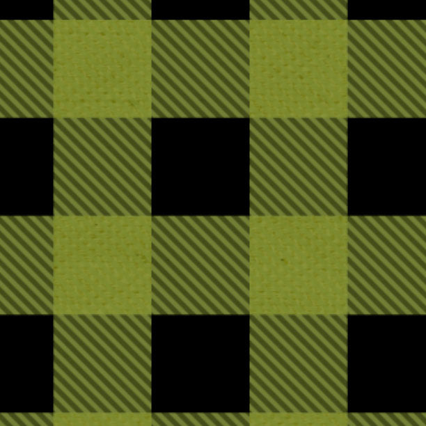 BPIWG - Buffalo Plaid Inch Worm Green