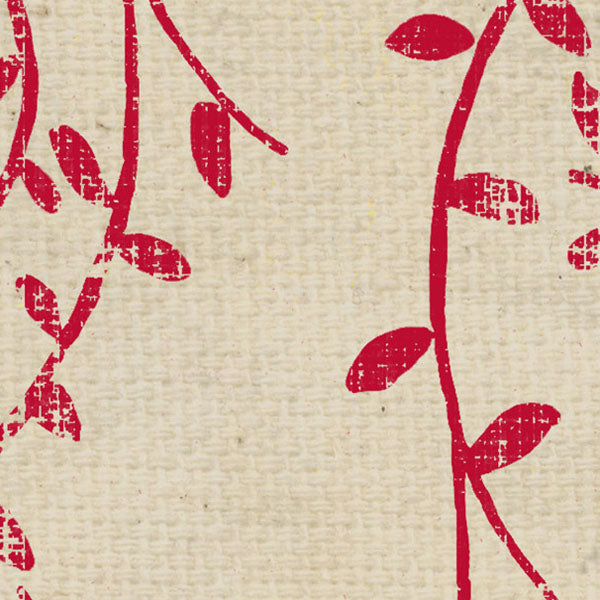 WHRWSV8 - Red Wagon Stenciled Vines Paper 8 1/2 x 11