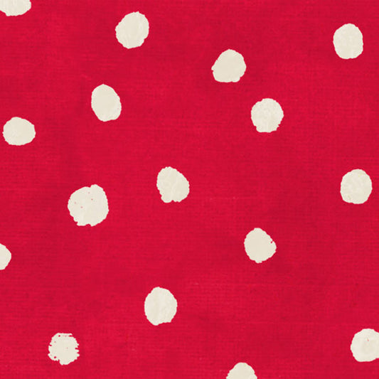WHRWWCD8 - Red Wagon Watercolor Dots Paper  8 1/2 x 11
