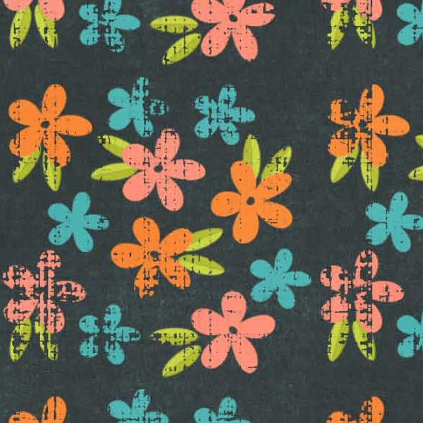 SCTFD - Tropical Flowers Dark