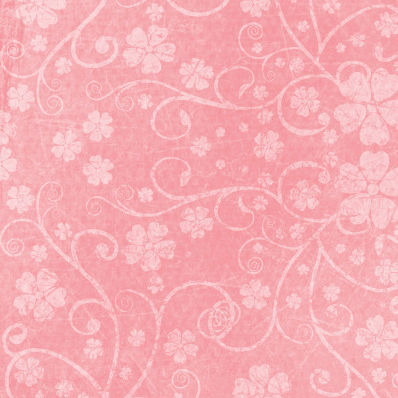 SP20PGSB - Pink Geranium Spring Blooms 8 1/2 x 11