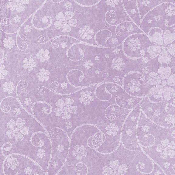 SP20VLSB - Vintage Lilac Spring Blooms  8 1/2 x 11