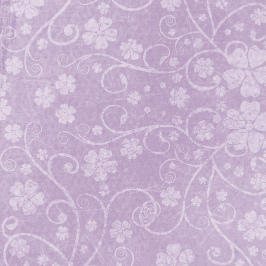 SP20VLSB - Vintage Lilac Spring Blooms  8 1/2 x 11