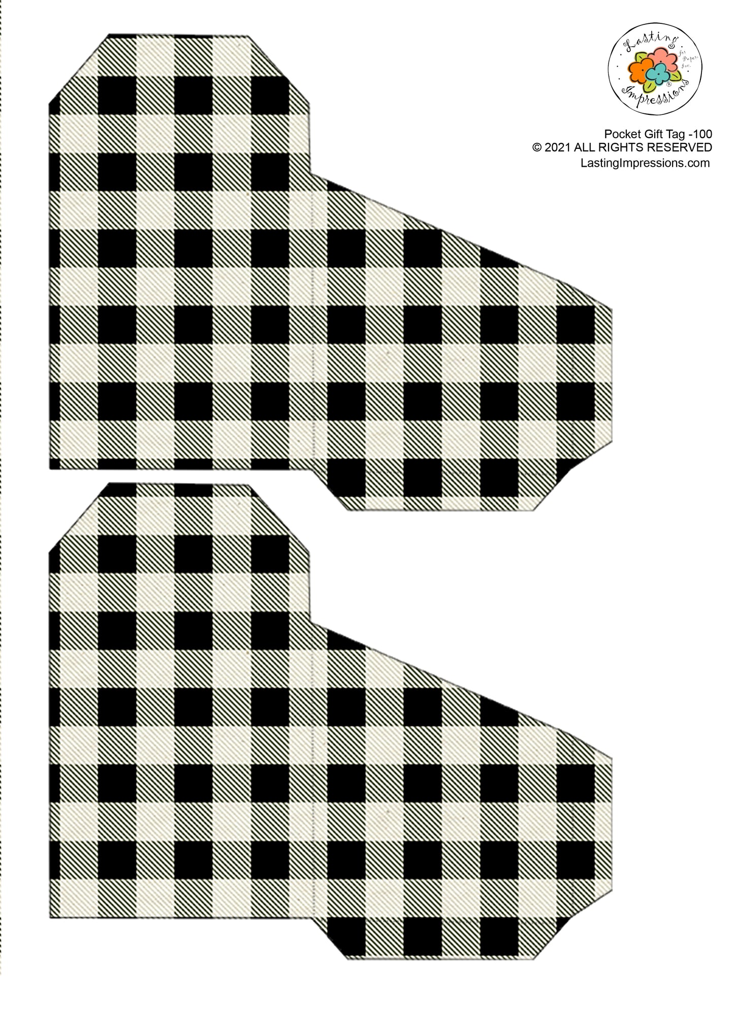 Gift Card Holder Tag