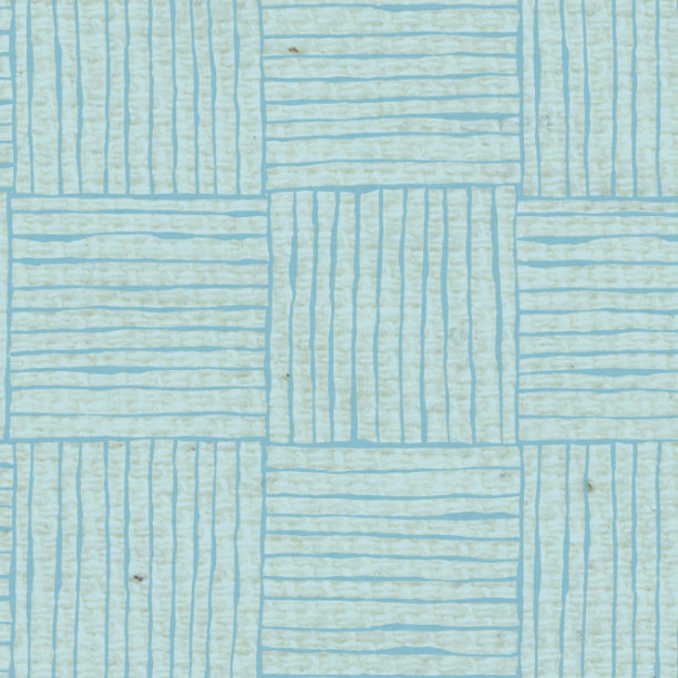 French Blue Basket Weave