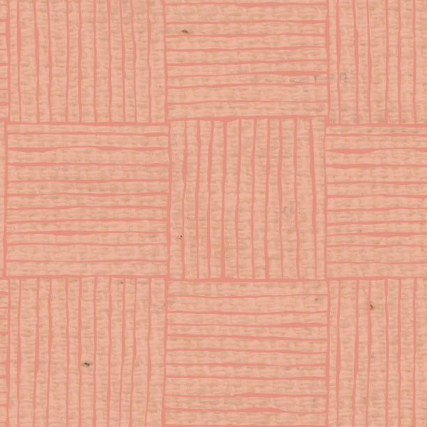 Peaches n Cream Basket Weave
