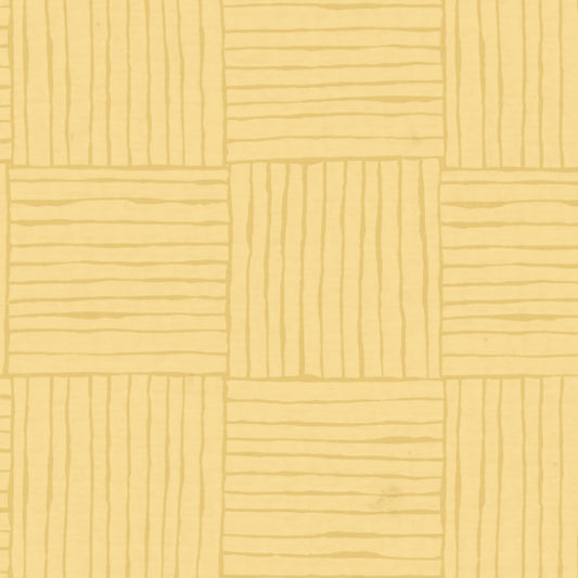 Daylily Yellow Basket Weave
