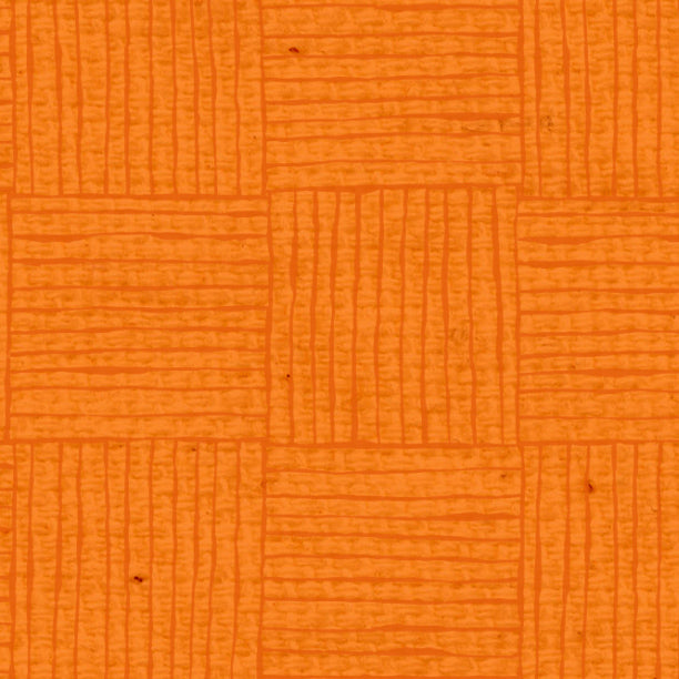 Orange Poppy Basket Weave