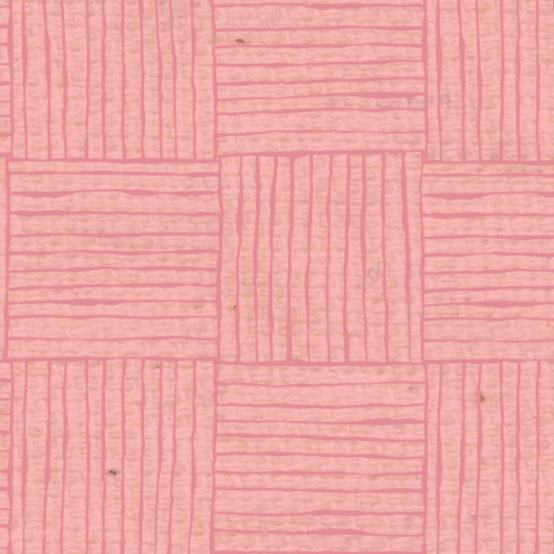 Pink Geranium Basket Weave