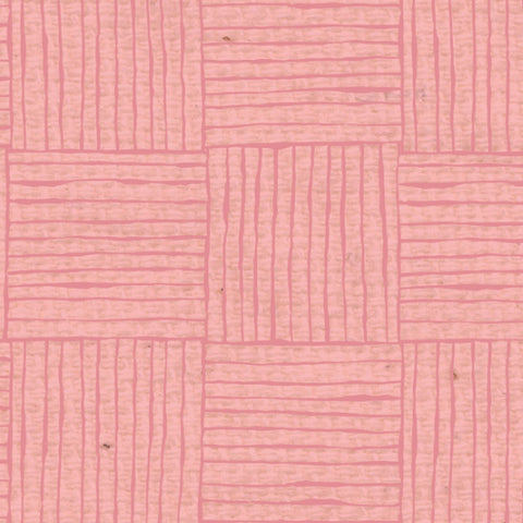 ******* Pink Geranium Basket Weave