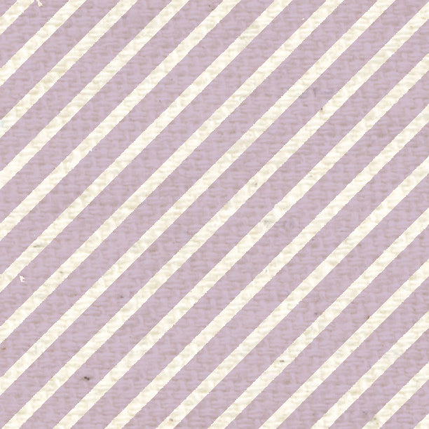 Vintage Lilac Diagonal Stripes