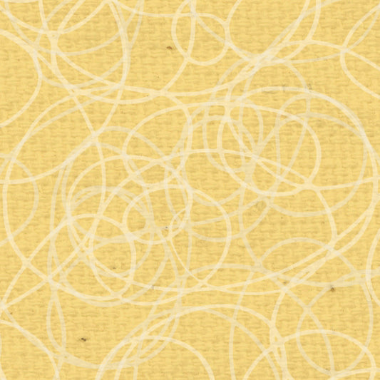 Daylily Yellow Scribble