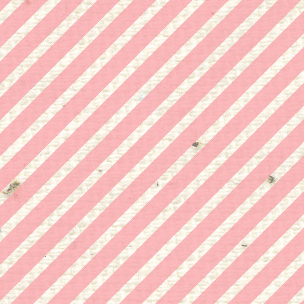 Pink Geranium Diagonal Stripes