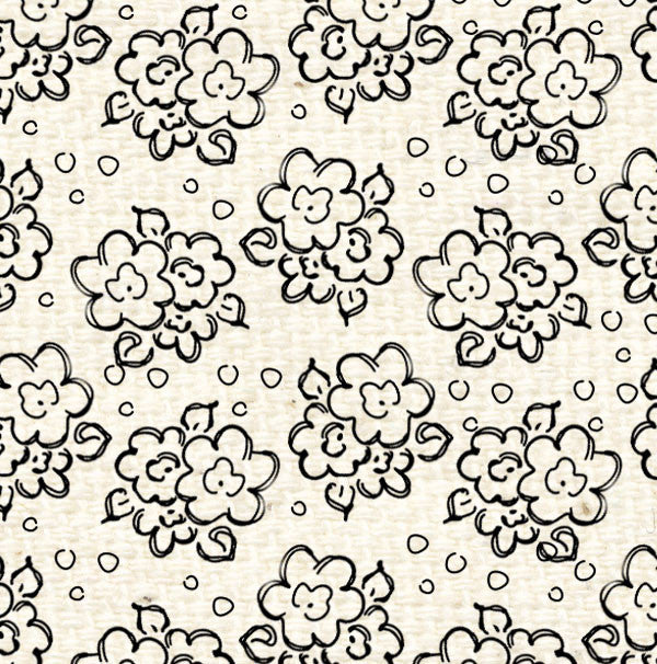 BKBDF8 Blackbird Doodle Flowers Paper 8 1/2 x 11