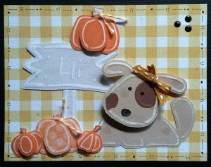 L9533-Sign w/ Pumpkin