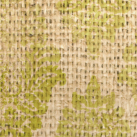 BUR - Burlap Lime Damask 8 1/2 x 11 - One Sheet