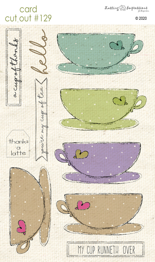 ********CCO129 - Card Cut Out #129 - Large Cup