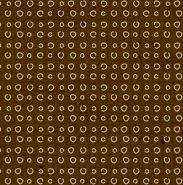 CHCDD8 Chocolate Cake Doodle Dots Paper 8 1/2 x 11