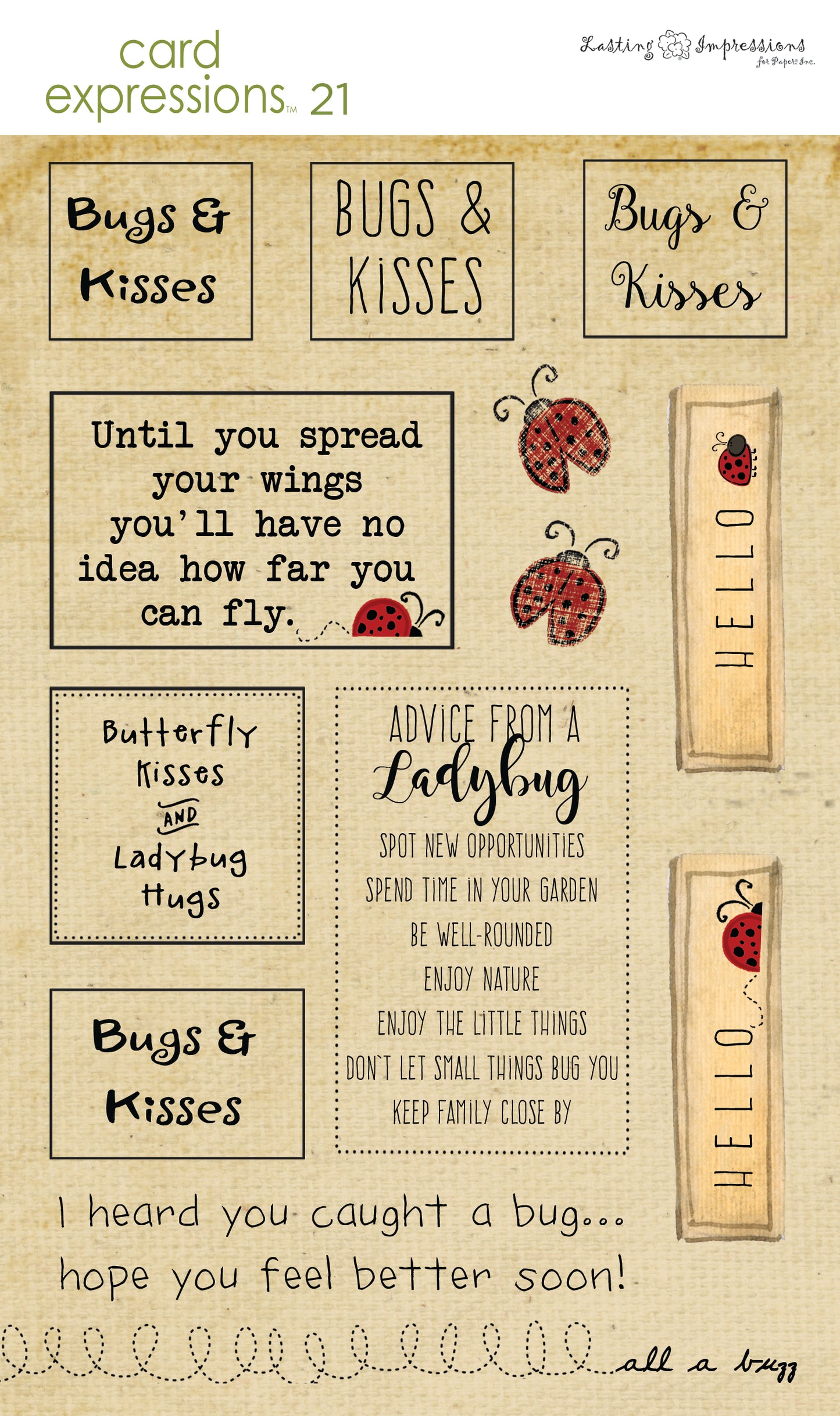 CE21 - SINGLE CARD EXPRESSIONS #21