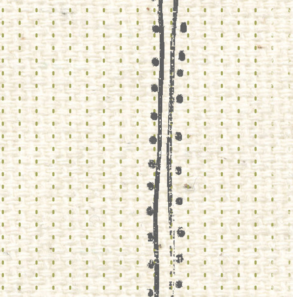 Doodled Stripes Blackbird