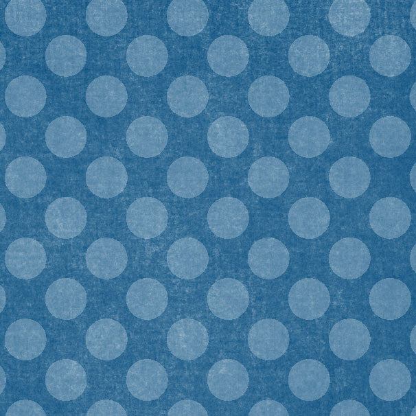 DBCD8 - Dungaree Blue Chalky Dots 8 1/2 x 11 - One Sheet