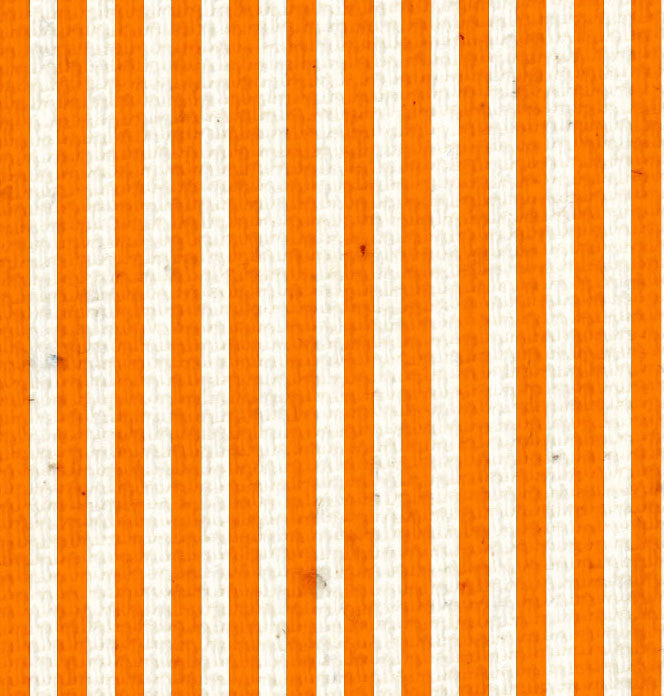OYH - Natural Canvas w/Orange Stripes 8 1/2 x 11