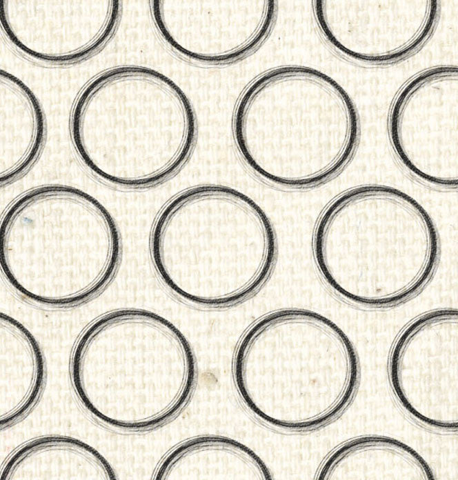 SH - Natural Canvas w/ Small Black Circles 8 1/2 x 11