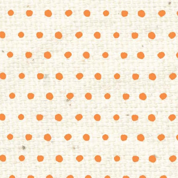HSOPBD - Orange Poppy Baby Dots Paper 8 1/2 x 11