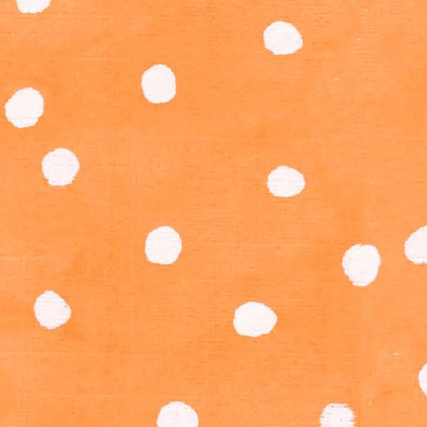 HSOPWCD - Orange Poppy Watercolor Dots Paper 8 1/2 x 11