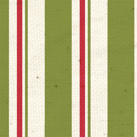 HB - Holly Berry Stripes 8 1/2 x 11 - One Sheet