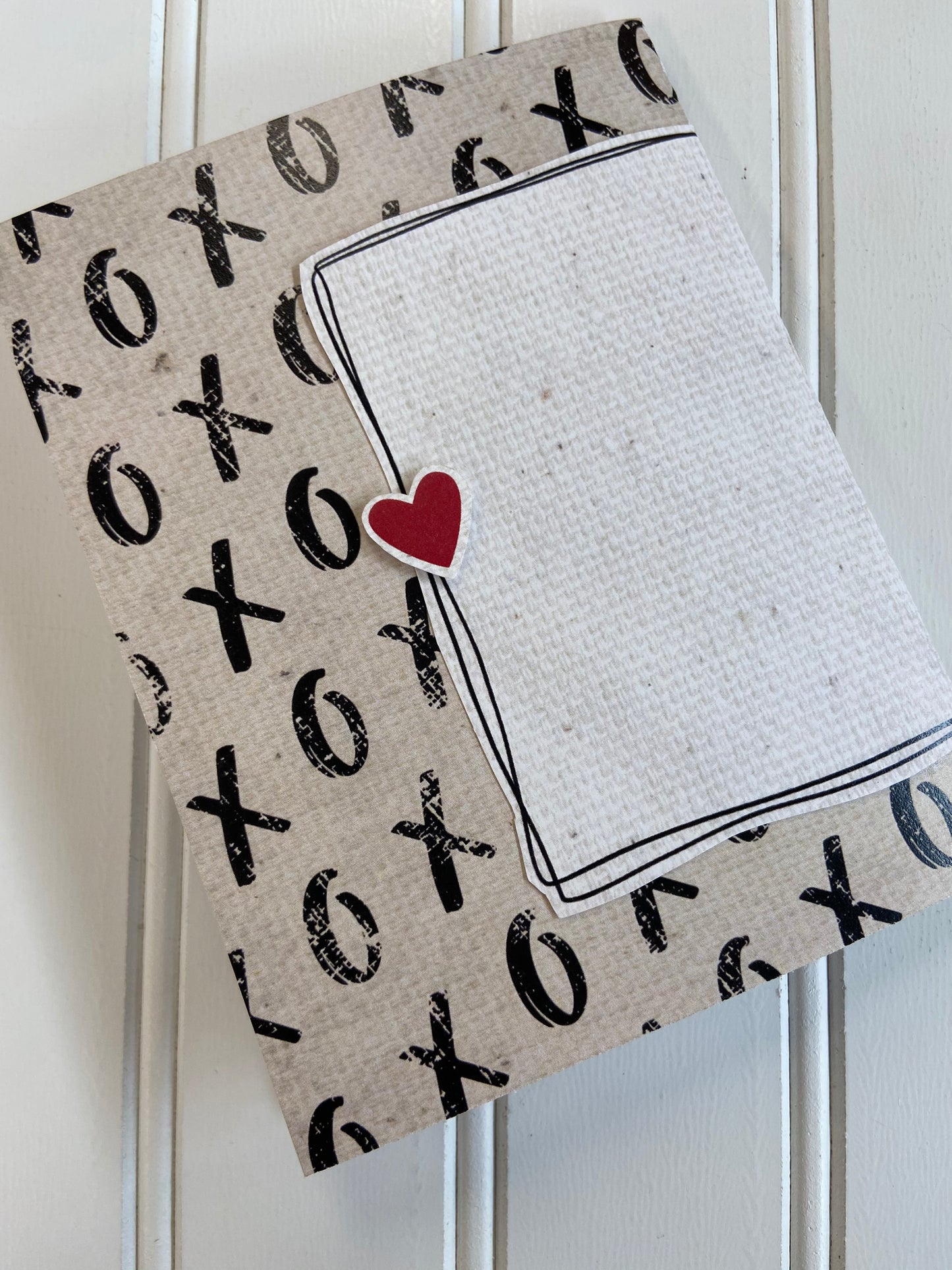 CCO26 - Card Cut Out #26 - Rustic Heart Piecing
