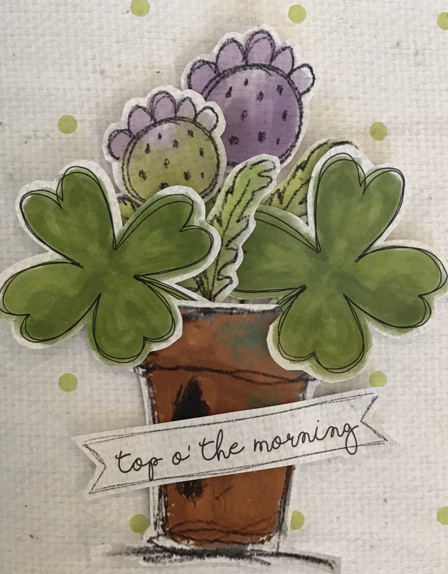CCO138 - Card Cut Out #138 - Top O' the Morning