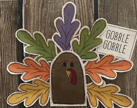 Gobble Gobble Card & Place Card/Tag Kit  - Create 2 of each