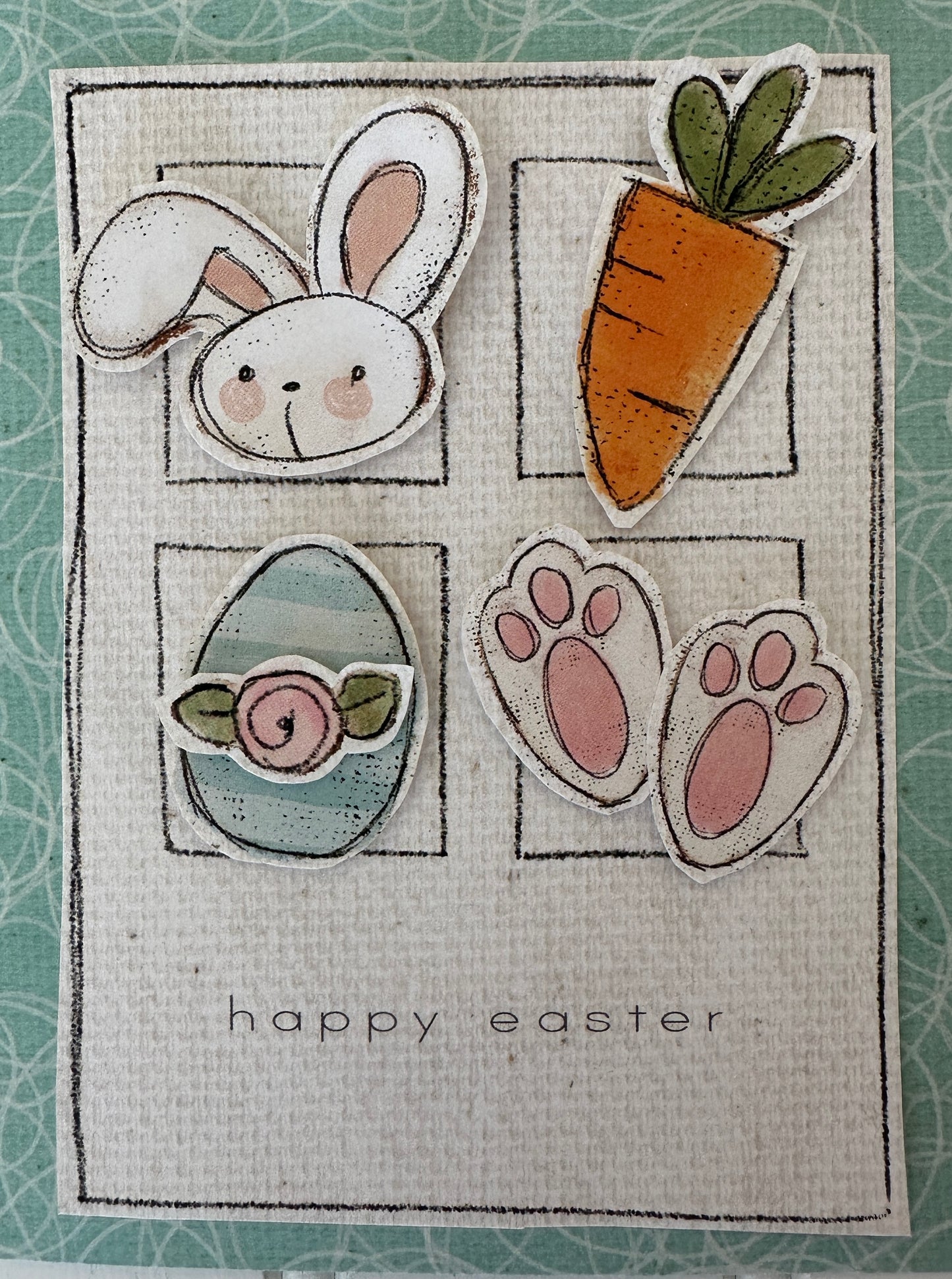 Hoppy Easter Card Kit - Create 2 of each