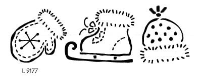 L9177 - Skate Mitten & Hat