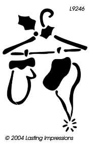 L9246 - Hanger with Mitten & Hat