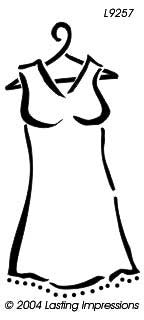 L9257 - Dress on Hanger