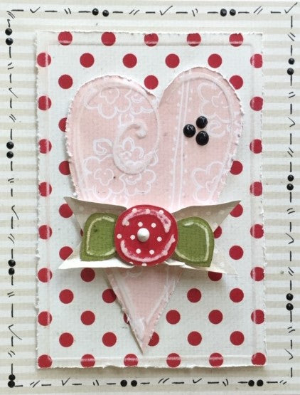 L9358 - Heart & Rose