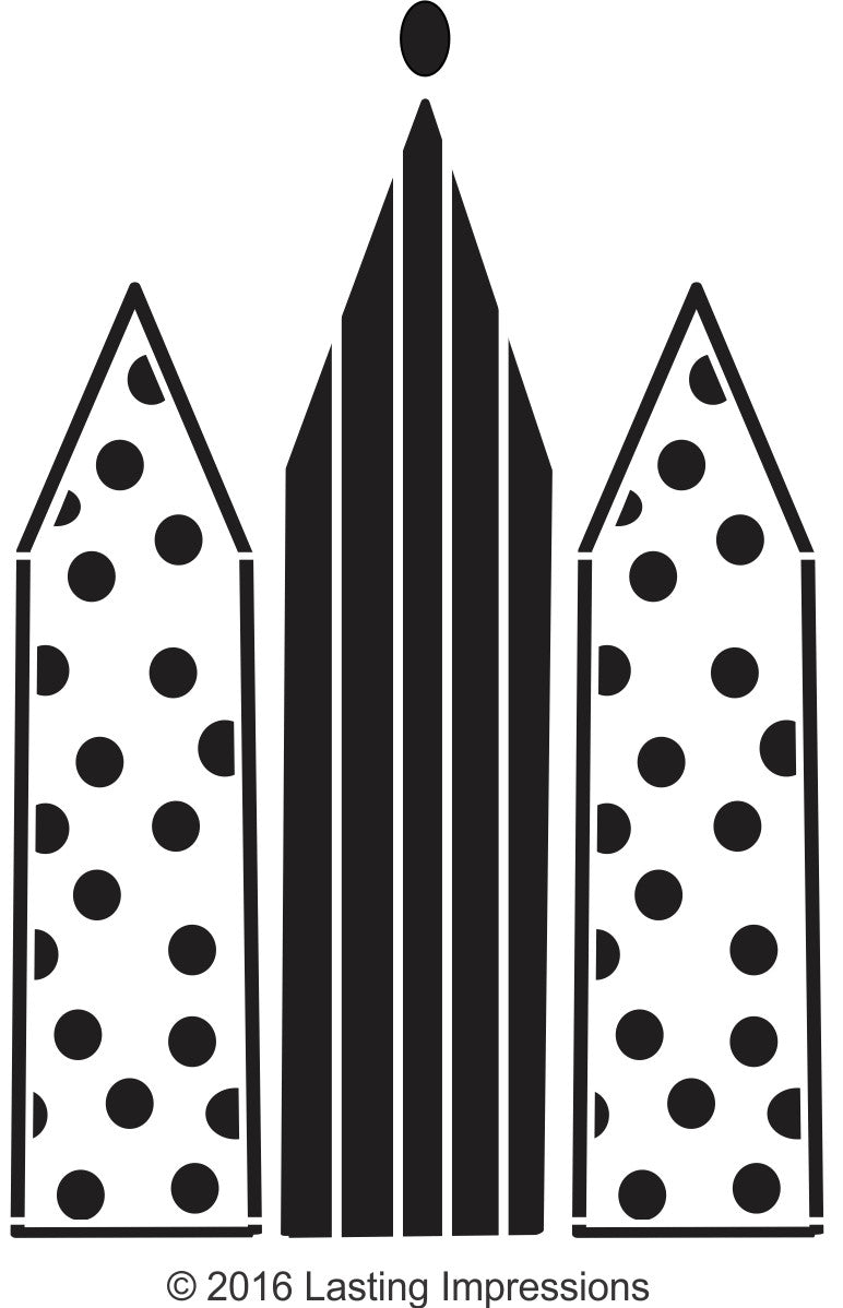 L9789 Whimsical LDS Temple