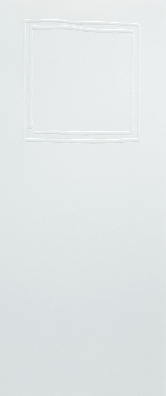 Lengthy Notes - Double Square White Notecards